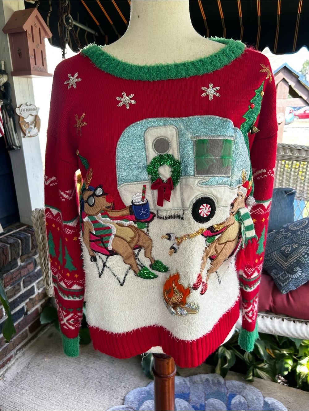 Ugly Christmas Camper Sweater